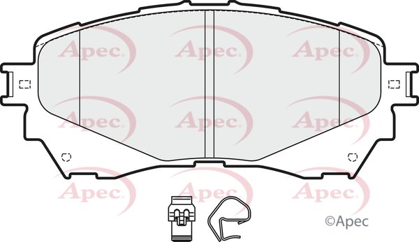 APEC braking PAD1942