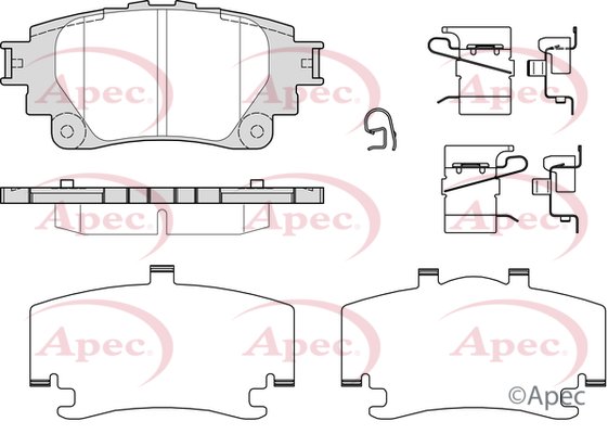 APEC braking PAD2464