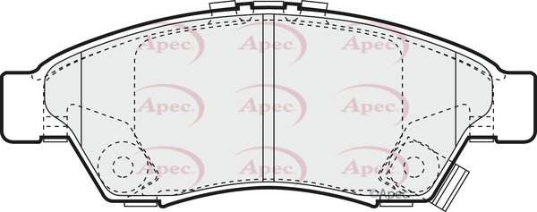 APEC braking PAD1255