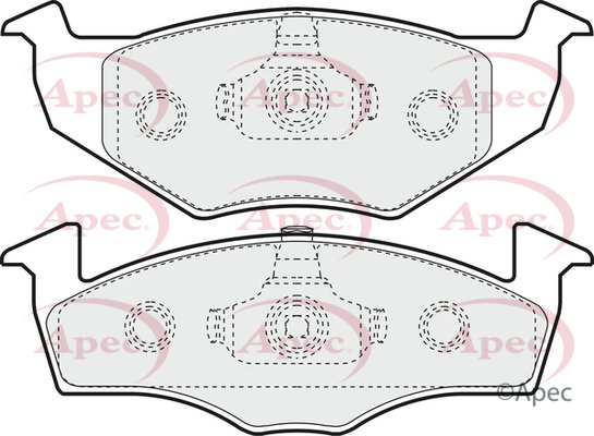 APEC braking PAD974