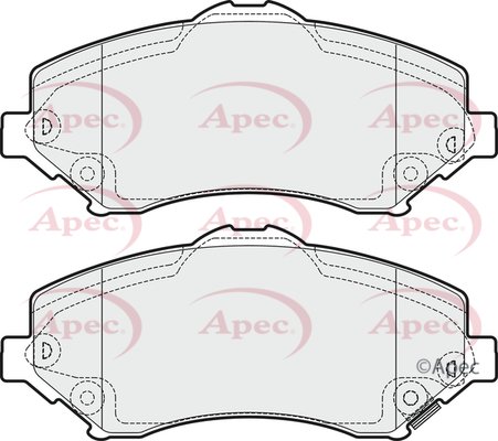 APEC braking PAD1700