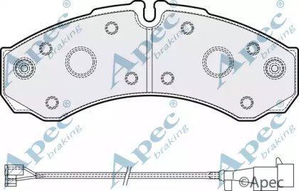 APEC braking PAD2078