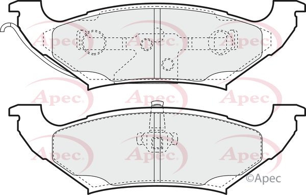 APEC braking PAD1069