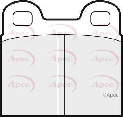 APEC braking PAD123