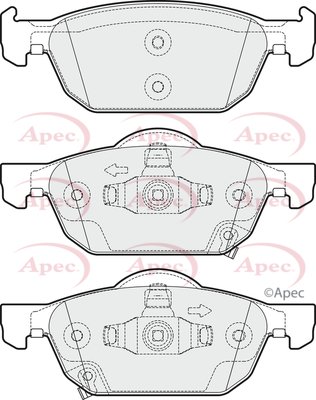 APEC braking PAD1692