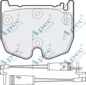 APEC braking PAD1397 APEC braking PAD1397