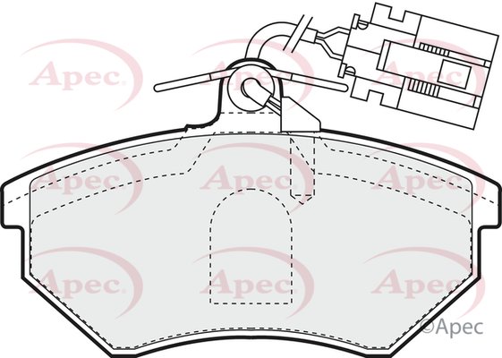APEC braking PAD829