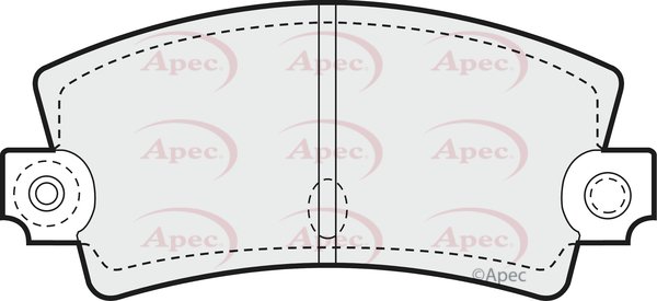 APEC braking PAD284