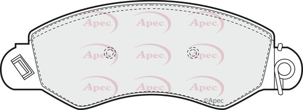 APEC braking PAD1479 APEC braking PAD1479
