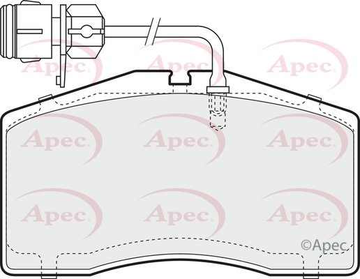 APEC braking PAD1365