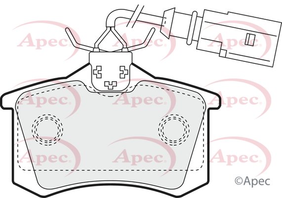 APEC braking PAD1157