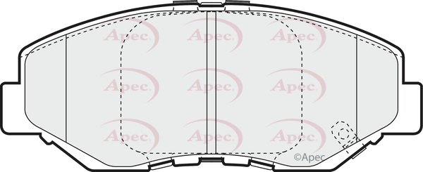 APEC braking PAD1303