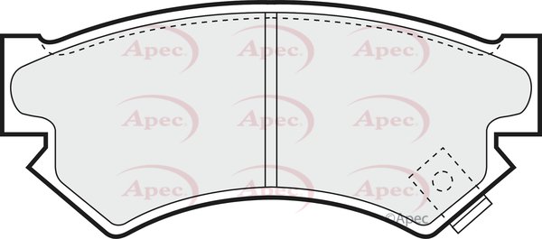 APEC braking PAD747