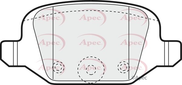 APEC braking PAD1130