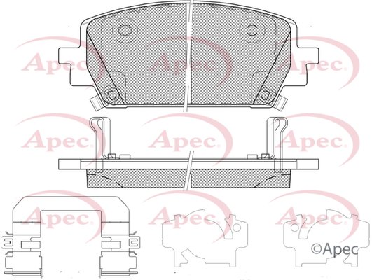APEC braking PAD2407