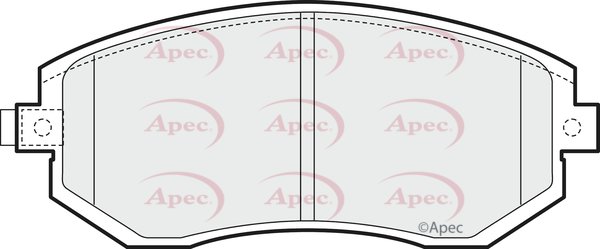 APEC braking PAD1454