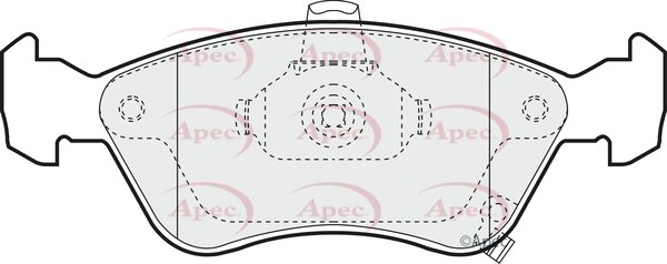 APEC braking PAD1011