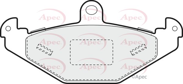 APEC braking PAD1357