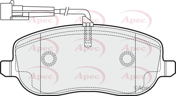 APEC braking PAD1500