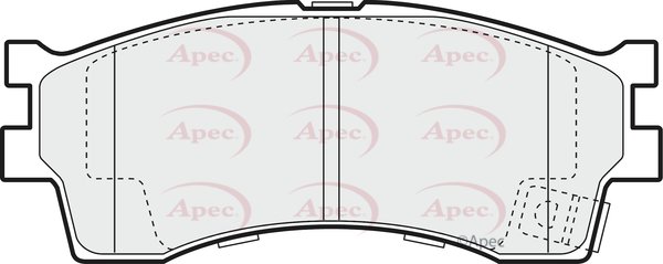 APEC braking PAD1160