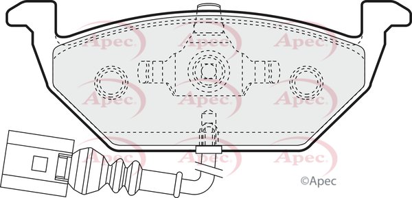 APEC braking PAD1109