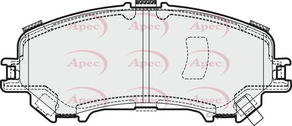 APEC braking PAD2032