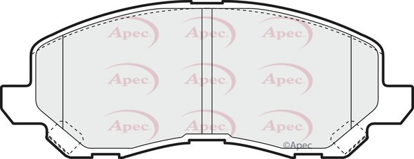 APEC braking PAD1376