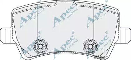 APEC braking PAD1857
