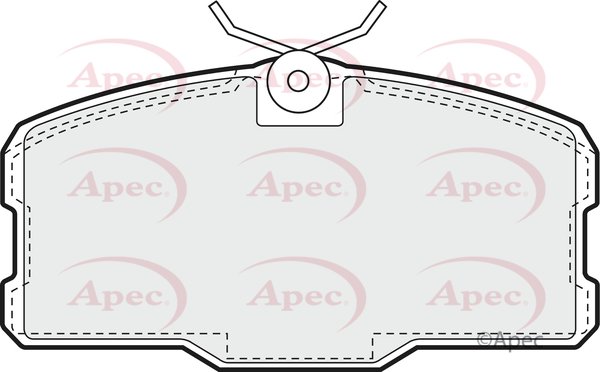 APEC braking PAD494 APEC braking PAD494