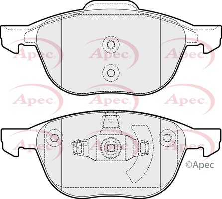 APEC braking PAD1415