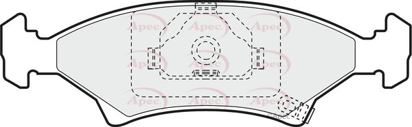 APEC braking PAD922