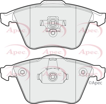 APEC braking PAD1663