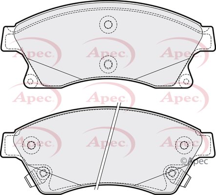 APEC braking PAD1771