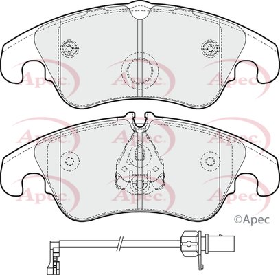 APEC braking PAD1652