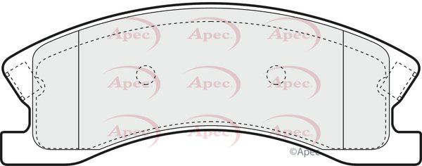 APEC braking PAD1389