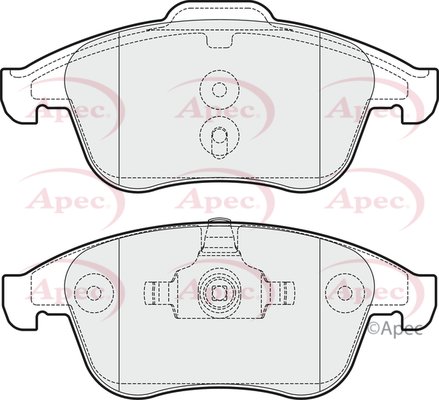 APEC braking PAD1708