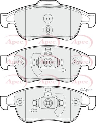 APEC braking PAD1669