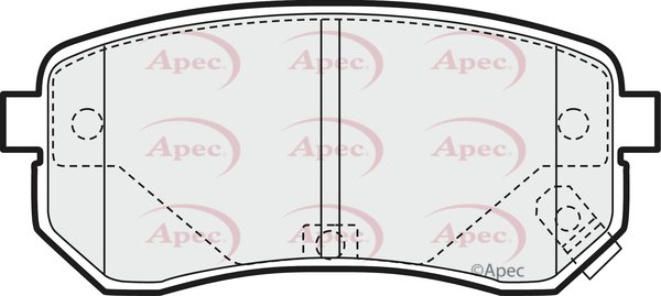 APEC braking PAD1442