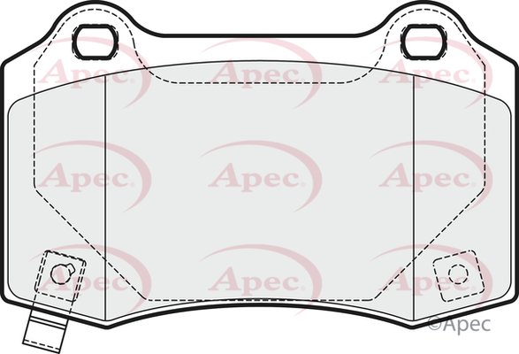 APEC braking PAD1688