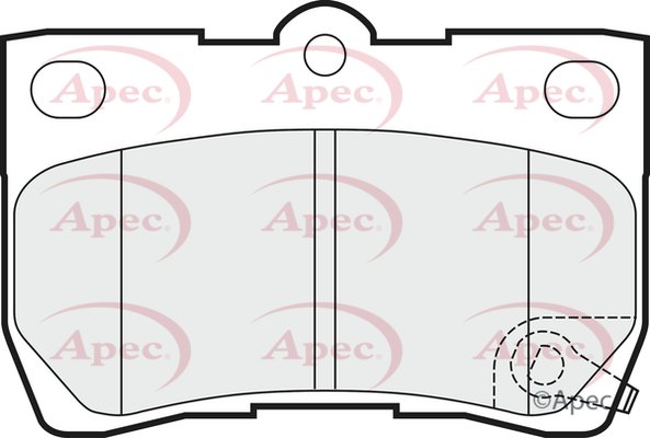 APEC braking PAD1482