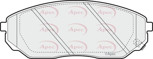 APEC braking PAD1343