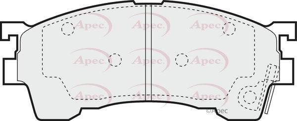 APEC braking PAD765
