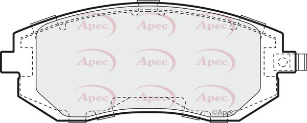 APEC braking PAD1362
