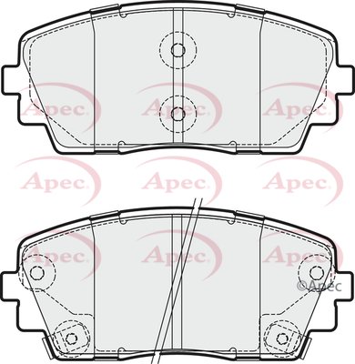 APEC braking PAD1877