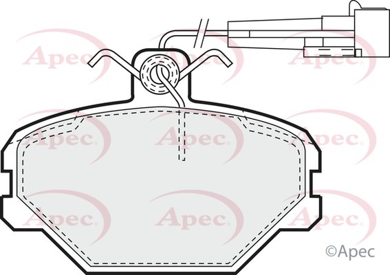 APEC braking PAD548