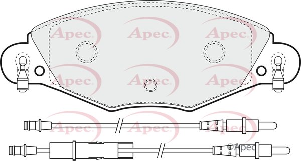 APEC braking PAD1283