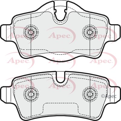 APEC braking PAD1648