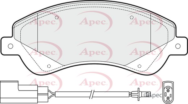 APEC braking PAD1476