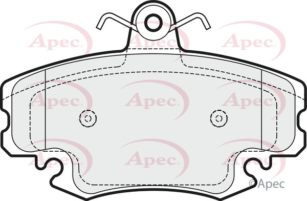 APEC braking PAD1658