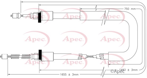 APEC braking CAB1616